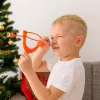 LEAN TOYS Zestaw Strzelecki Gra Zręcznościowa Proca z Dartami z Przyssawkami 3 szt.