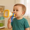 LEAN TOYS Megafon dla Dzieci Zmieniacz Głosu Efekty Świetlne Niebieski