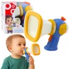 LEAN TOYS Megafon dla Dzieci Zmieniacz Głosu Efekty Świetlne Niebieski