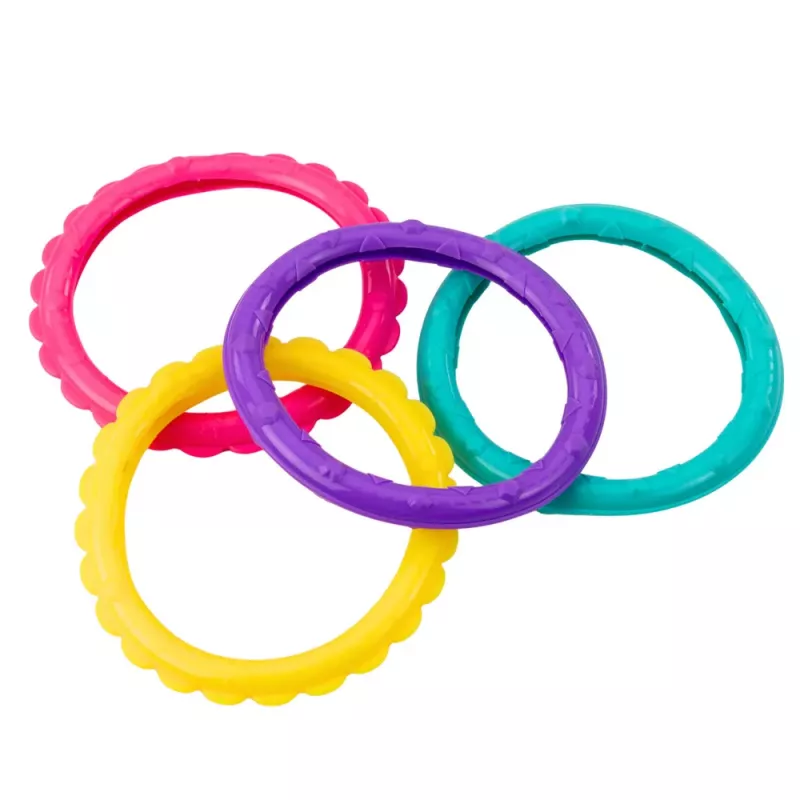 Zestaw Skarbów LEAN TOYS do Nurkowania i Zabaw w Wodzie, Różowy, 21 szt.