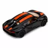LEAN TOYS Samochód Sportowy Metalowy Światła Dźwięk Napęd Pull-Back Czarny 1:32
