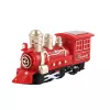 LEAN TOYS Classic Mini Train Zestaw Lokomotywa Wagony Tory Zasilany Bateriami 13 szt.