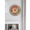 LEAN TOYS Capybara Dartboard Skill Game z Piłkami na Rzepy i Pistoletami Zabawkowymi 73,5 cm