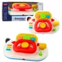 LEAN TOYS Symulator Jazdy dla Maluchów Interaktywna Kierownica Światła Dźwięki