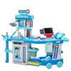 LEAN TOYS Zestaw Doktora w Walizce 2 w 1 Światła Dźwięki Akcesoria