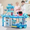 LEAN TOYS Zestaw Doktora w Walizce 2 w 1 Światła Dźwięki Akcesoria