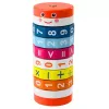 LEAN TOYS Edukacyjny Wałek Matematyczny dla Dzieci Nuka Puzzle Liczenia - Niebieski