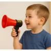 LEAN TOYS Interaktywny Megafon Strażacki dla Dzieci z Efektami Dźwiękowymi