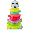 LEAN TOYS Edukacyjna Piramida Puzzle Ball Stickers 13 Poziomów Kolorowa