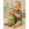 LEAN TOYS Edukacyjna Piramida Puzzle Ball Stickers 13 Poziomów Kolorowa