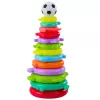 LEAN TOYS Edukacyjna Piramida Puzzle Ball Stickers 13 Poziomów Kolorowa
