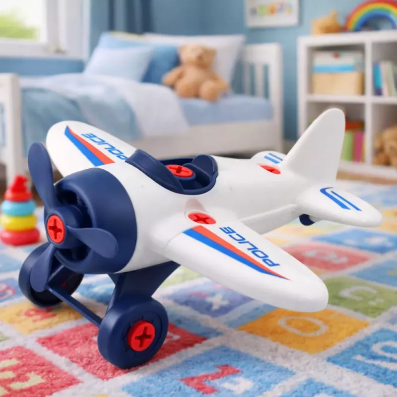 LEAN TOYS DIY Creative Kit: Screwdriver Plane, Police Screwdriver