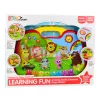 LEAN TOYS Interaktywna Tablica Edukacyjna Animal World Instruments Piano