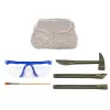LEAN TOYS Paleontology Excavation Kit Plaster Block Tools
