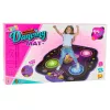 LEAN TOYS Interaktywna Mata Taneczna dla Dzieci z Bluetooth 9 Poziomów Gry
