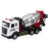 LEAN TOYS Betoniarka Pojazd Budowlany Kabina Metalowa Obrotowy Bęben Światła Dźwięki