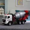 LEAN TOYS Betoniarka Pojazd Budowlany Kabina Metalowa Obrotowy Bęben Światła Dźwięki