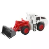 LEAN TOYS Pojazd Budowlany Koparka Spychacz Ruchome Metalowe Łyżki Światła Dźwięki