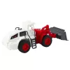 LEAN TOYS Pojazd Budowlany Koparka Spychacz Ruchome Metalowe Łyżki Światła Dźwięki