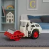 LEAN TOYS Walec Drogowy Konstrukcja Metalowy Obrotowy Walec Światła Dźwięki