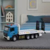 LEAN TOYS Transport Truck Tow Truck Moving Platform Lights Sounds