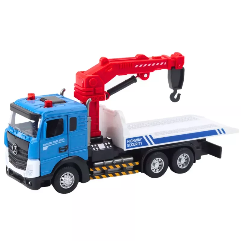 LEAN TOYS Laweta z Metalową Kabiną Światła Dźwięki
