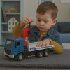 LEAN TOYS Laweta z Metalową Kabiną Światła Dźwięki