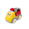 LEAN TOYS City Car Set dla Maluchów, Napęd, Ruchome Elementy, Światła, Dźwięki