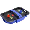 LEAN TOYS Air Hockey Table Skill Game For Children Pucks 43x26 cm