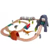 LEAN TOYS Dinosaur Park Electric Train Set z Światłami i Dźwiękami 76 cm