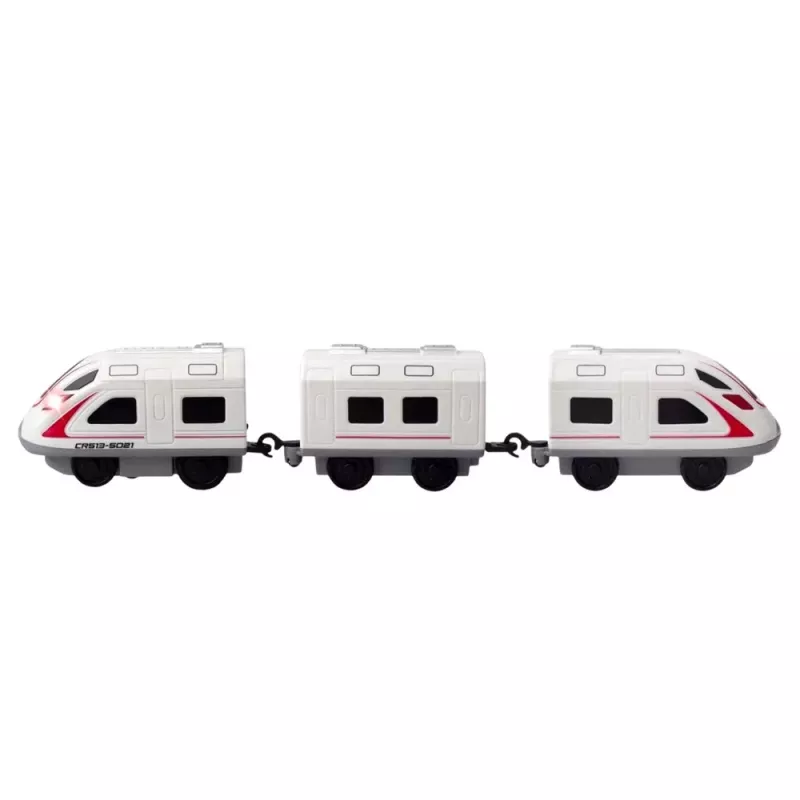 LEAN TOYS Electric Interactive Train Cars Tunnel Volcano Dinosaurs 95 cm