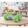 LEAN TOYS Zdalnie Sterowany Akrobacyjny Samochód Terenowy 360° Zielony 1:32