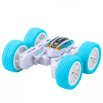 LEAN TOYS Zdalnie Sterowany Akrobacyjny Samochód Terenowy 360° Niebieski 1:32