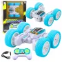 LEAN TOYS Zdalnie Sterowany Akrobacyjny Samochód Terenowy 360° Niebieski 1:32