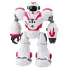 LEAN TOYS Interaktywny Robot RC na pilota 16 Funkcji Światła Dźwięki Różowy