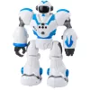 LEAN TOYS Interaktywny Robot Zdalnie Sterowany RC 16 Funkcji Światła Dźwięki Niebieski
