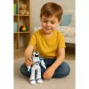 LEAN TOYS Zdalnie Sterowany Robot Edukacyjny RC Mówiący Tańczący Światła Dźwięki Niebieski