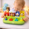 LEAN TOYS Interaktywna zabawka edukacyjna dla maluchów - Farm Animals Pop-Up