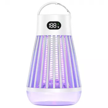 LEAN Elektryczna lampa zabijająca komary UV Światło Biała 20W 80m²