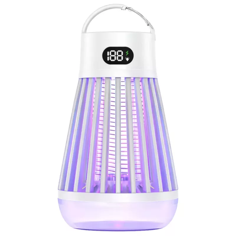 LEAN Elektryczna lampa zabijająca komary UV Światło Biała 20W 80m²