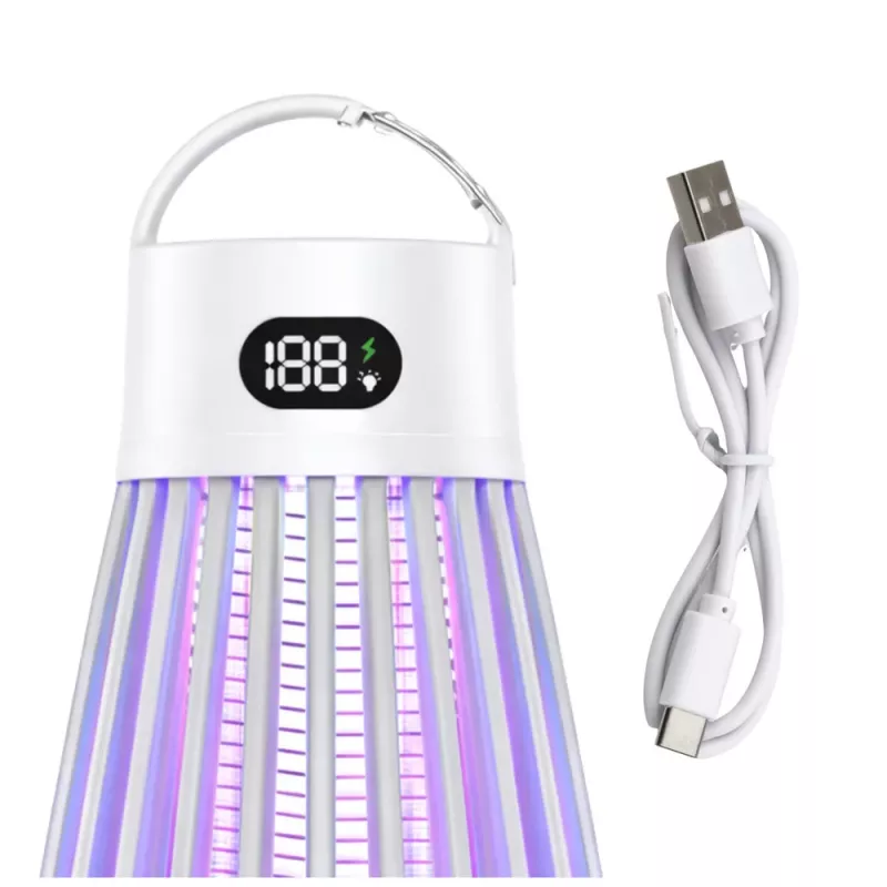 LEAN Elektryczna lampa zabijająca komary UV Światło Biała 20W 80m²