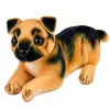 LEAN TOYS Pluszowy Pies Owczarek Niemiecki Przytulanka 25 cm