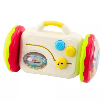 LEAN TOYS Escape Mirror Interaktywna Edukacyjna Zabawka Dla Maluchów Grzechotka