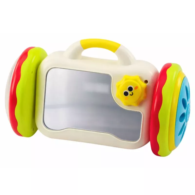 LEAN TOYS Escape Mirror Interaktywna Edukacyjna Zabawka Dla Maluchów Grzechotka