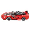 LEAN TOYS Klocki Konstrukcyjne Samochód Wyścigowy FXX-K Czerwony 360 szt.