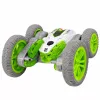 LEAN TOYS Zdalnie Sterowany Samochód Kaskaderski RC Światła Dym Drift 360° Zielony