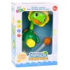 LEAN TOYS Zabawka do kąpieli Żółw z fontanną rybką i prysznicem na przyssawki