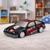 LEAN TOYS RC Coupe Samochód Zdalnie Sterowany Drift z Wymiennymi Kołami Czarny 1:24