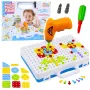LEAN TOYS Edukacyjny Zestaw Konstrukcyjny ze Śrubokrętem dla Dzieci, 151 el.
