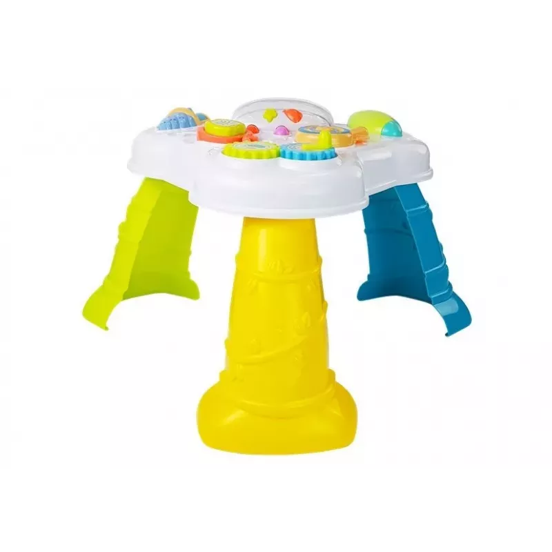 LEAN TOYS Stół Edukacyjny - Słodycze z Dźwiękami dla Niemowląt